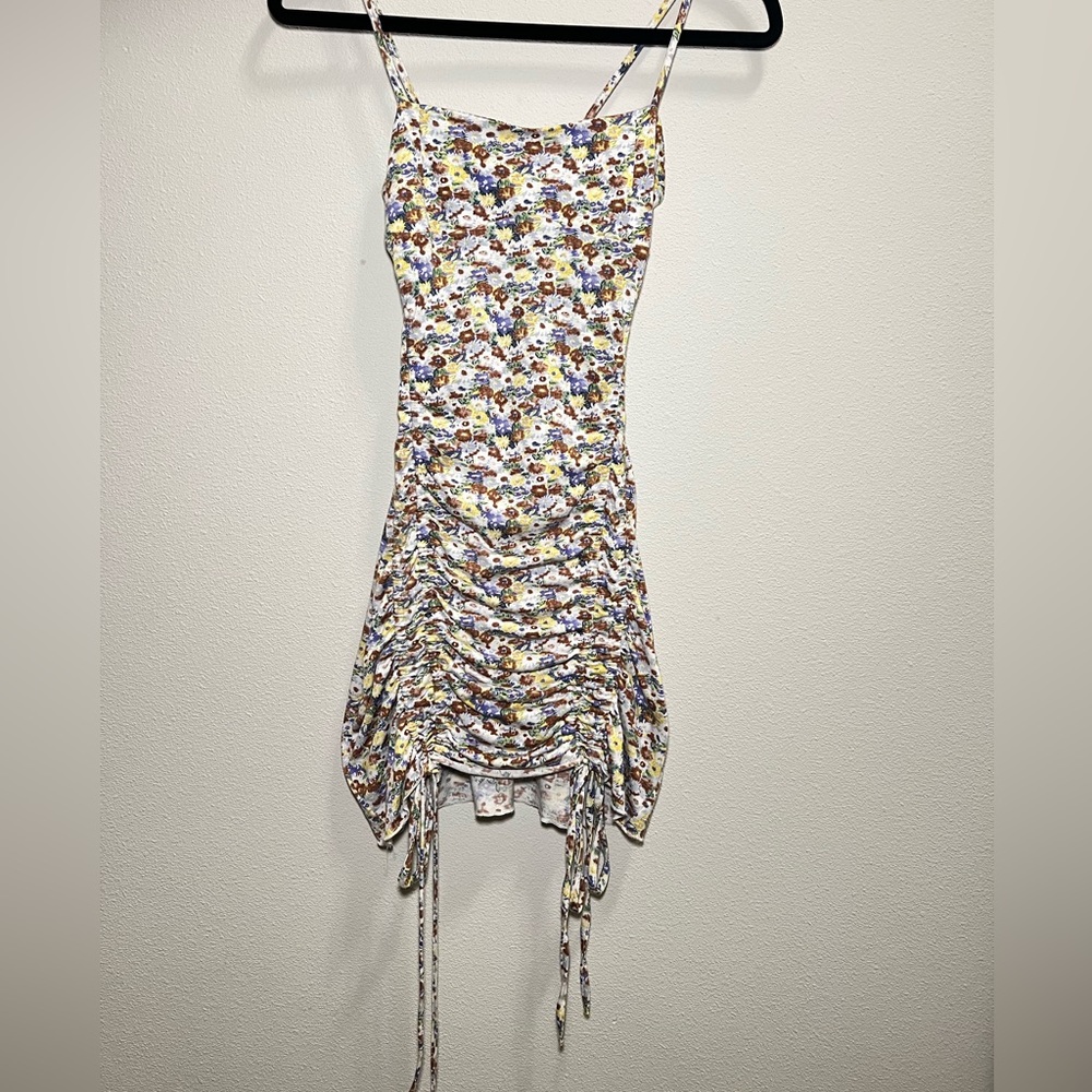 Floral bodycon dress